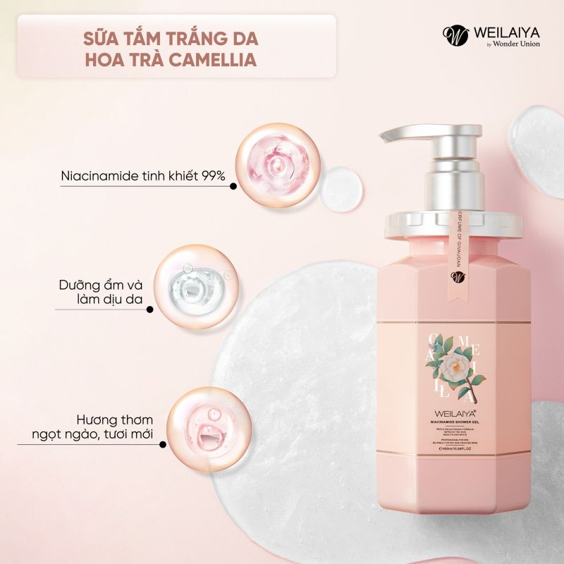 Sữa tắm Weilaiya Hoa Trà